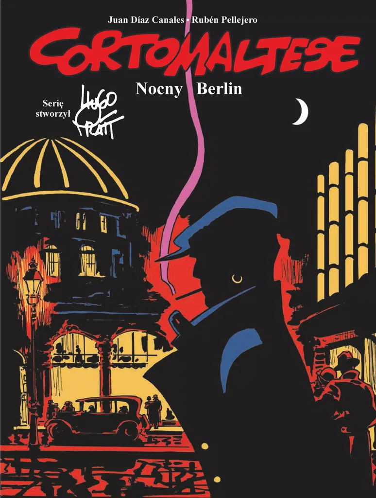Album Corto Maltese T.16 Nocny Berlin Édition Deluxe Couverture Rigide