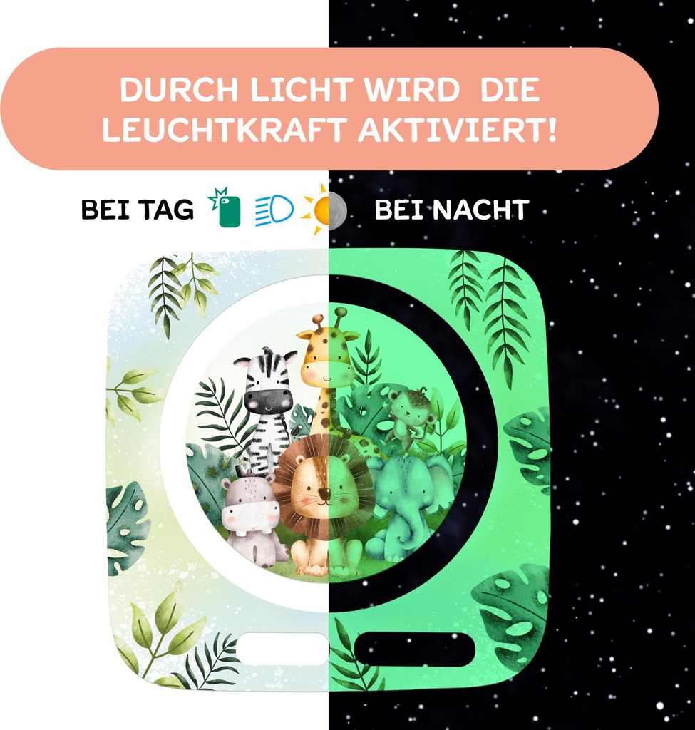 Nachtleuchtende Schutzfolie kompatibel mit Toniebox2 Produktbild 