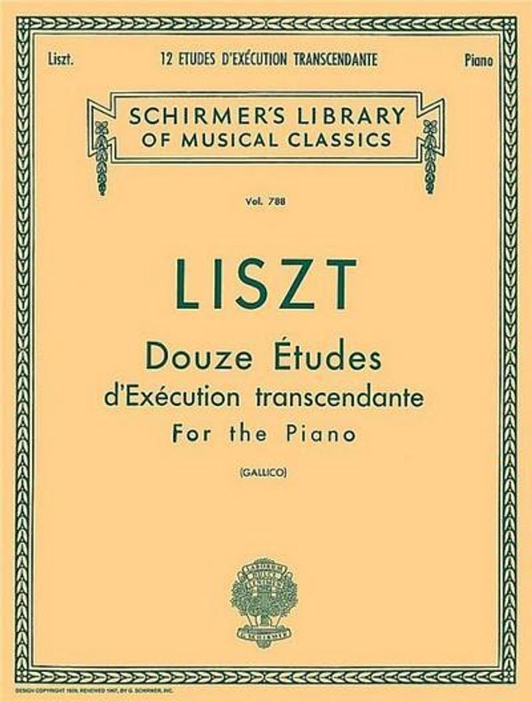 12 Etudes d'Execution Transcendante