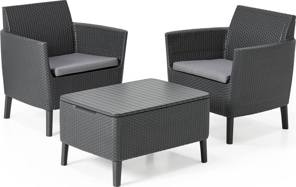 Keter 253206, Graphit, 2 Sitz(e), Draußen, Pubertät, Produktbild 