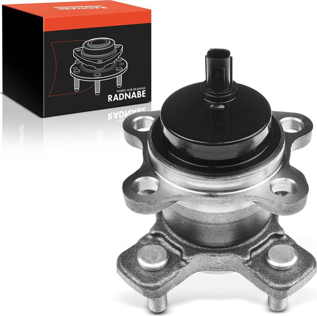 Frankberg 1x Radnabe Radlagersatz Hinterachse beidseitig für Toyota IQ J1 1.0L 1.3L 1.4L 2009-2014