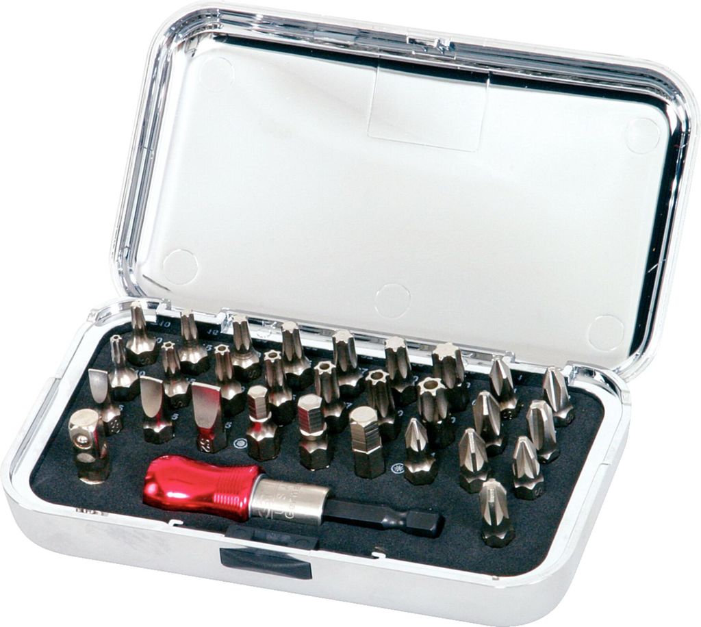 KS Tools 911.2070, 30 Stück(e), Nickel, DIN 3126, ISO 1173 - C 6,3, 25 mm, 260 g, 25,4 / 4 mm (1 / 4")