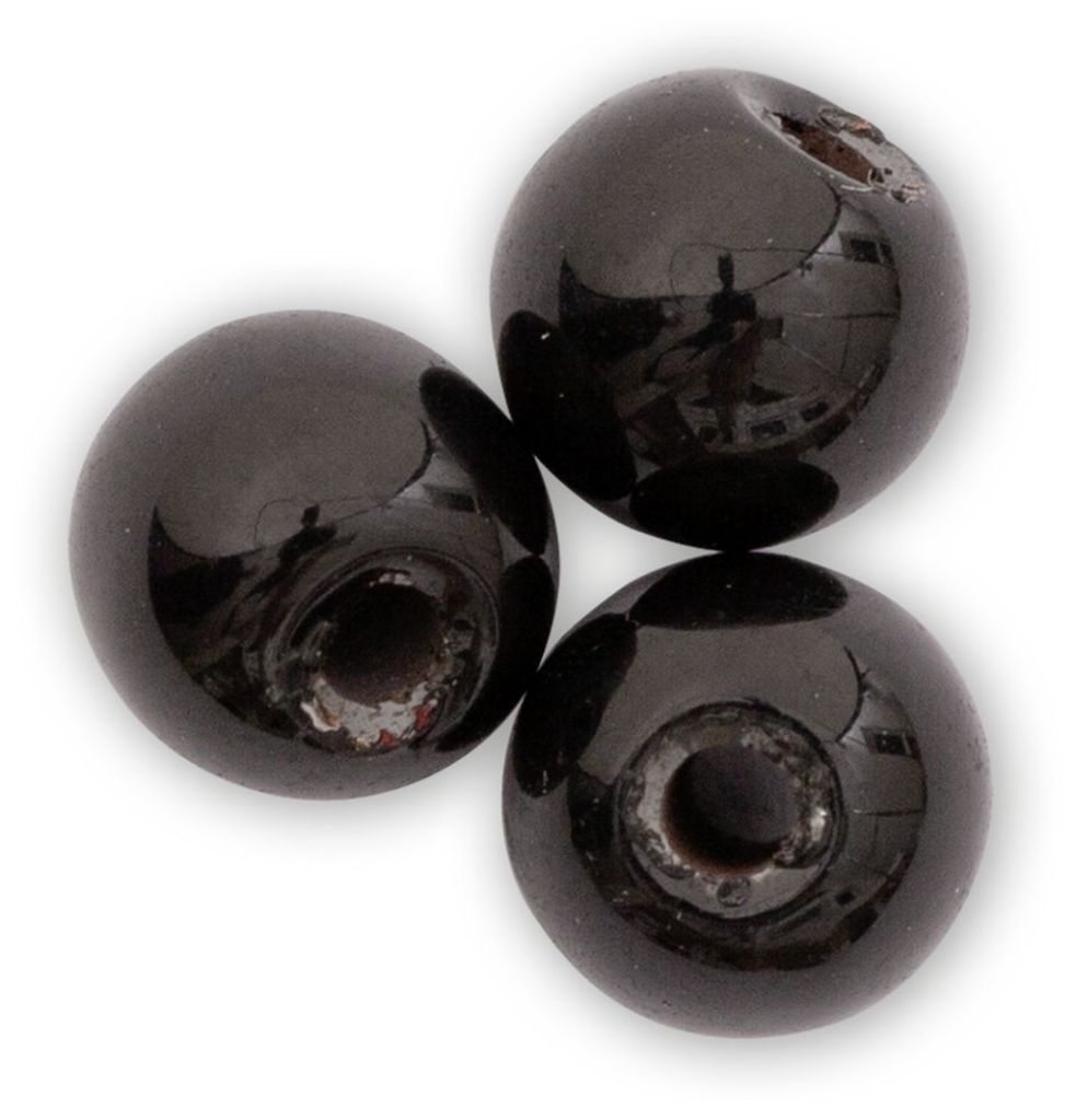 Quantum 4street Force Bead Ø 6mm schwarz 8 Stück