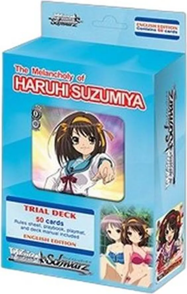 Weiss Schwarz Trial Deck The Melancholy of Haruhi Suzumiya - Jeu de Cartes