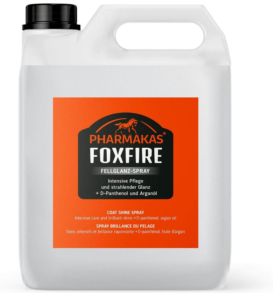 Pharmakas Horse Fitform Fellglanzspray Foxfire Produktbild 