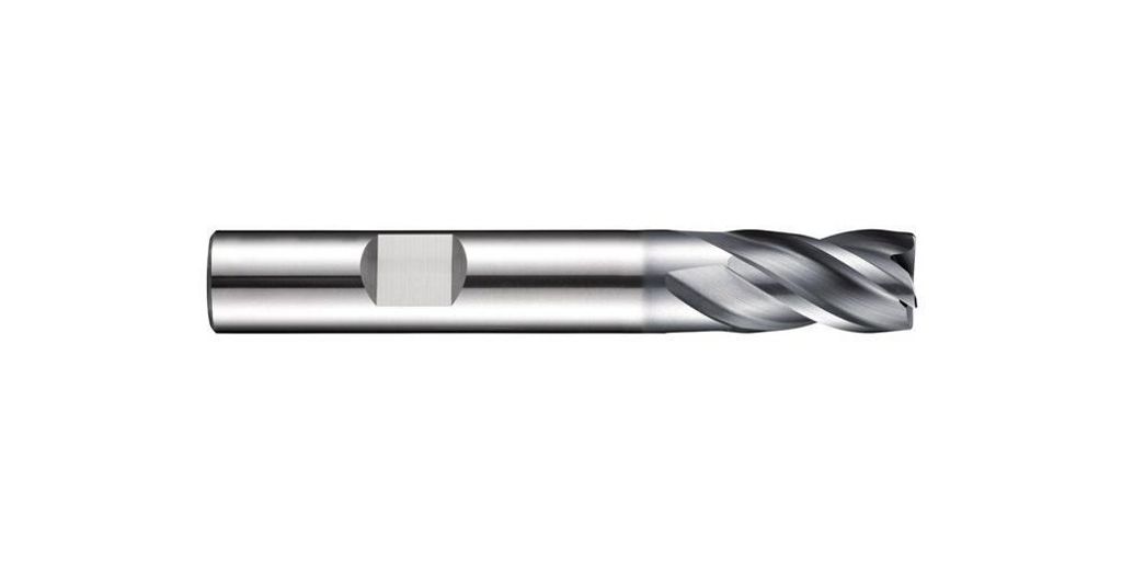 Schaftfräser S804HB DIN 6527K D.10mm Gesamt-L.66mm Schneiden-L.14mm HM AlCrN
