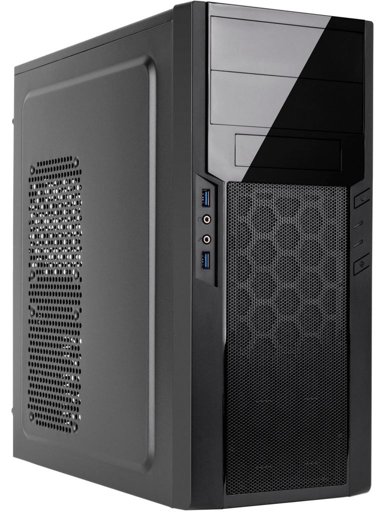Silverstone PS13, Mini Tower, PC, Schwarz, ATX, micro ATX, Kunststoff, Stahl, Heimbüro