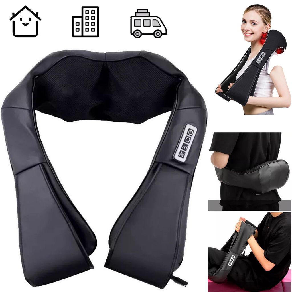 Shiatsu Nacken - und Rückenmassagegerät mit Wärmefunktion, Produktbild 