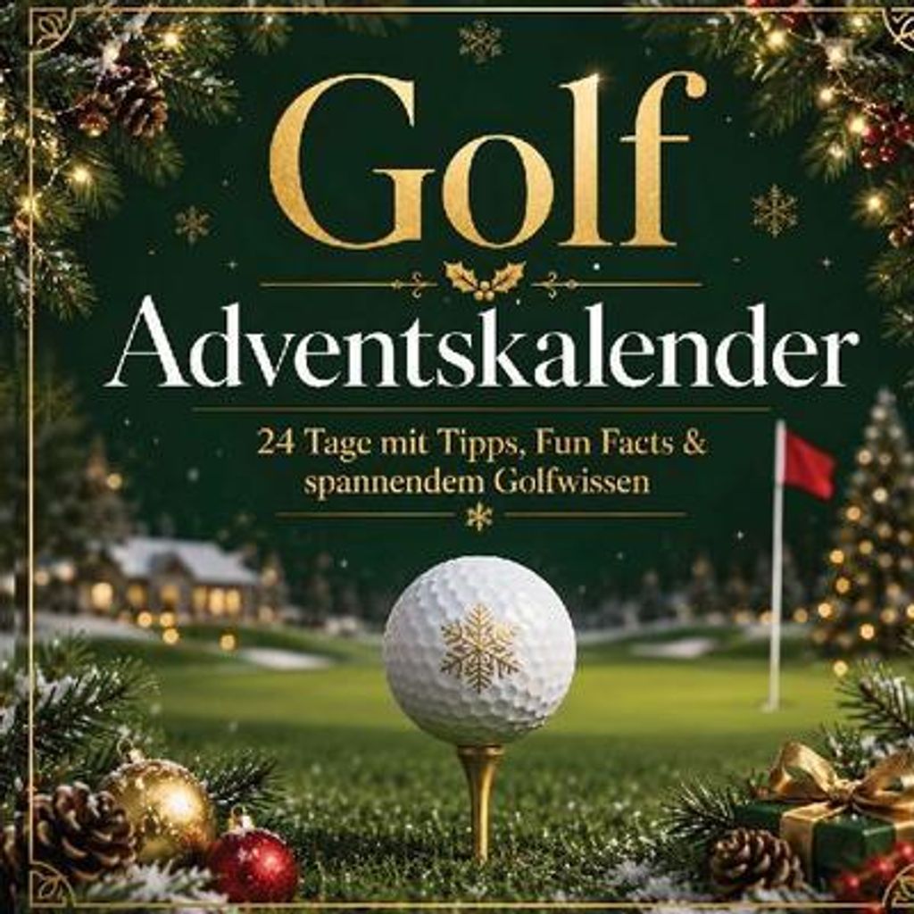 Adventskalender im Buchformat für Golfer: Tägliche Produktbild 