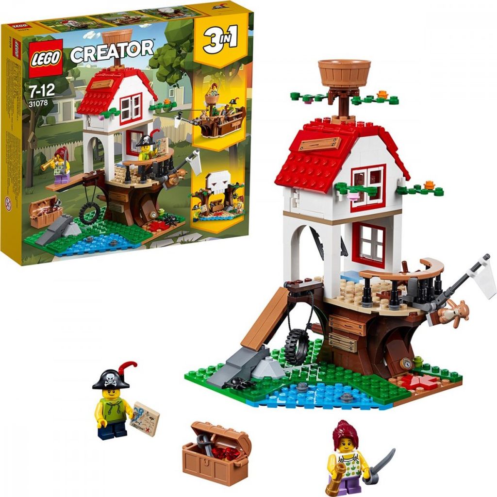 LEGO® Creator Trésors de la cabane dans les arbres, 31078 Image du produit 