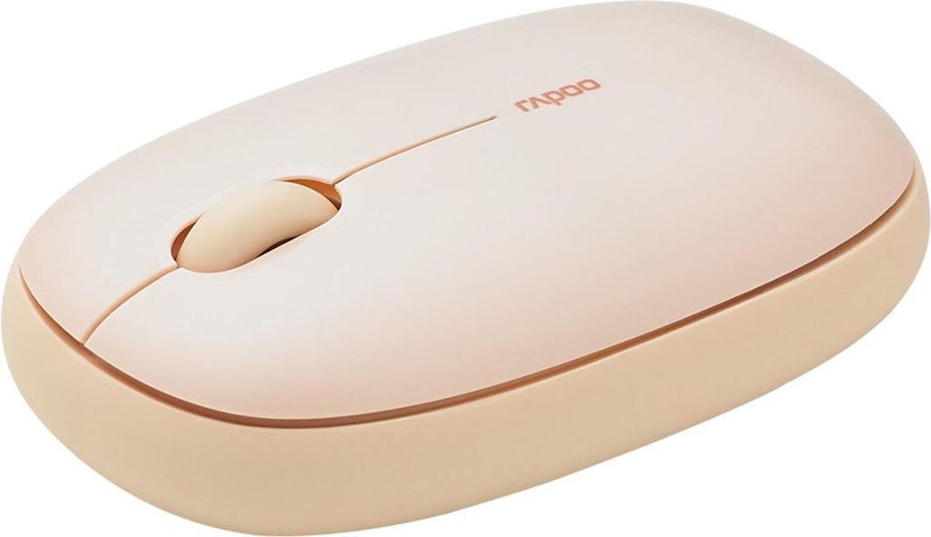 Rapoo M660 Silent Beige Kabellose Multi-Mode-Maus Produktbild 