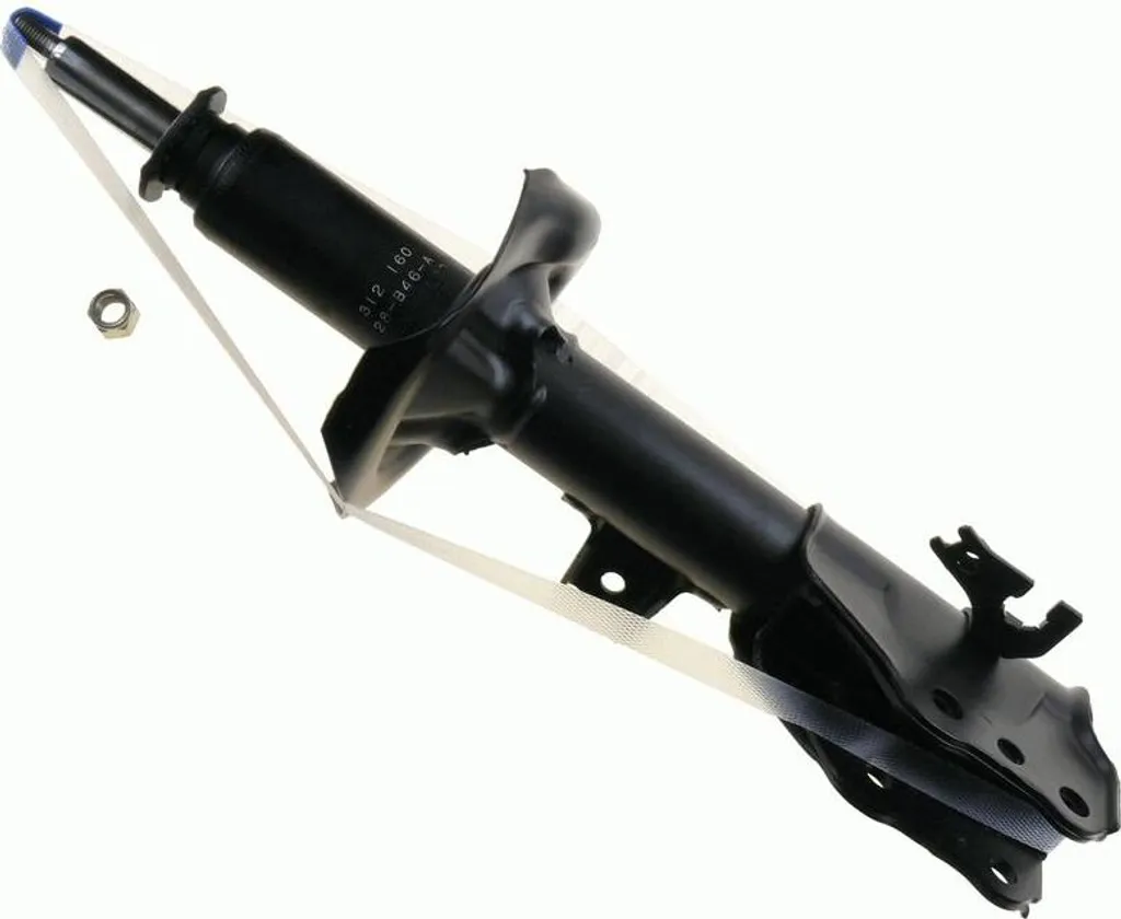 Amortisseur gaz SACHS 312 160 compatible Mazda MPV OE LC7234700A noir
