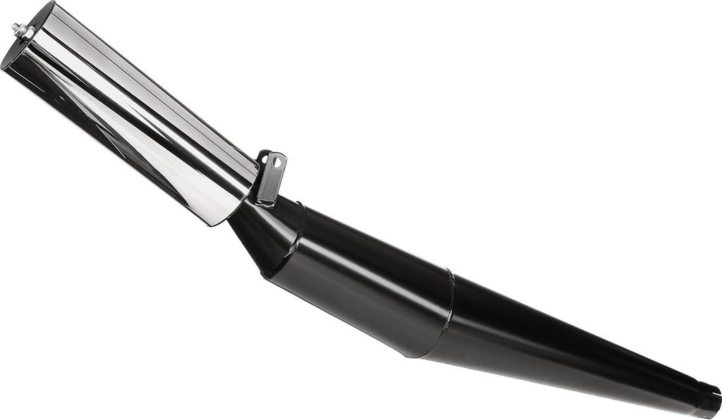 Auspuff Sport für MZ ETZ250 (ohne schwarz / Endstück chrom