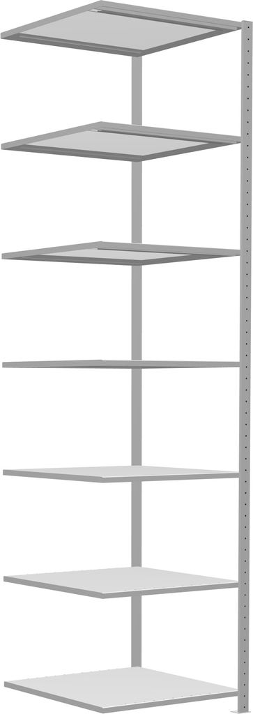 Stecksystem Anbauregal - 3000x750x800 mm, Typ 250 kg
