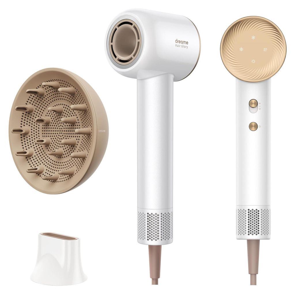 Dreame Hair Glory Combo Sèche-cheveux,Séchage rapide,Moteur Image du produit 
