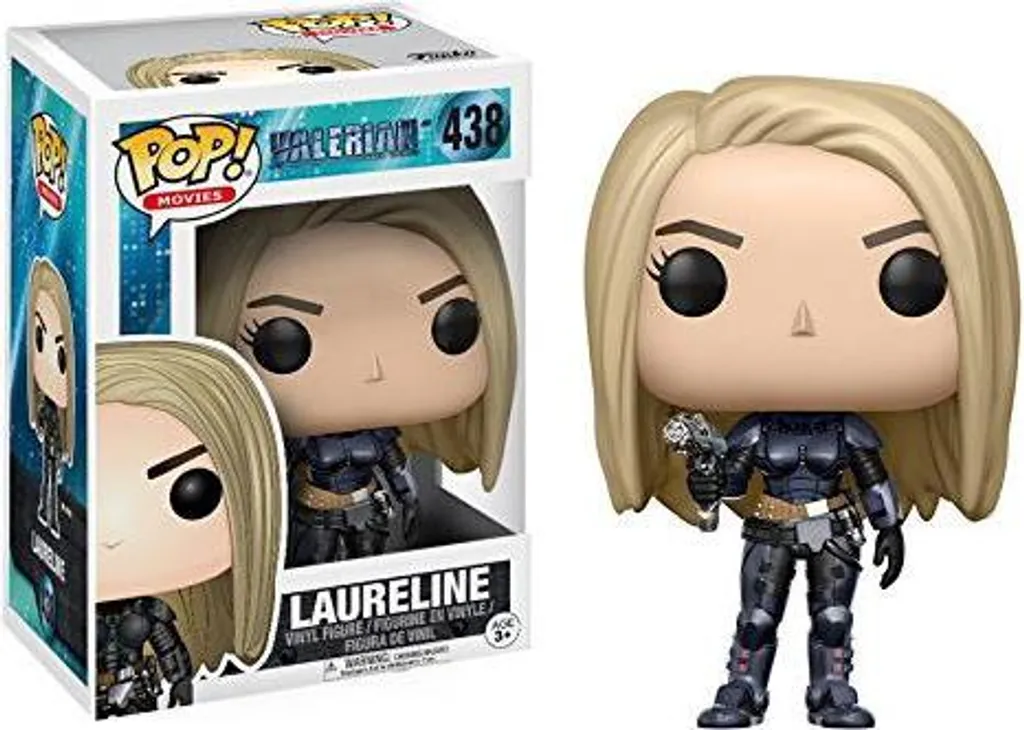 Figurine POP Laureline Valérian pour décoration geek et étagère