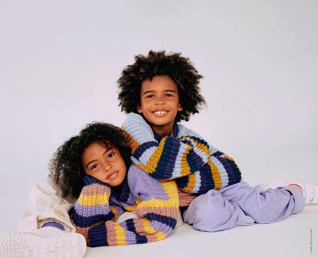 Lana Grossa KIDS No. 13 Strickmagazin mit 30 kreativen Produktbild 21