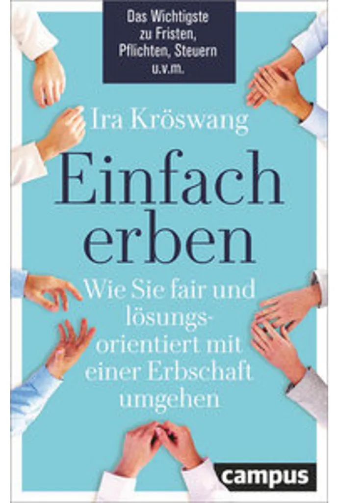Livre de conseils successoraux Einfach erben pour protéger vos proches