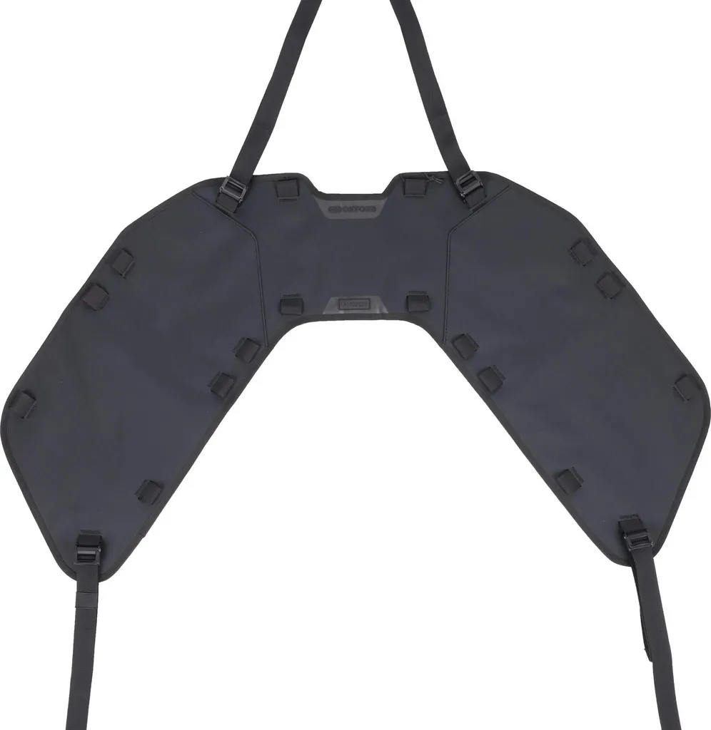 Portaborse Oxford Atlas 1000D Nero - Borsa Moto Modulare Impermeabile