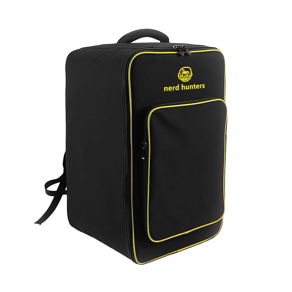 Sac à dos noir pour jeux de société de nerd hunters Image du produit 