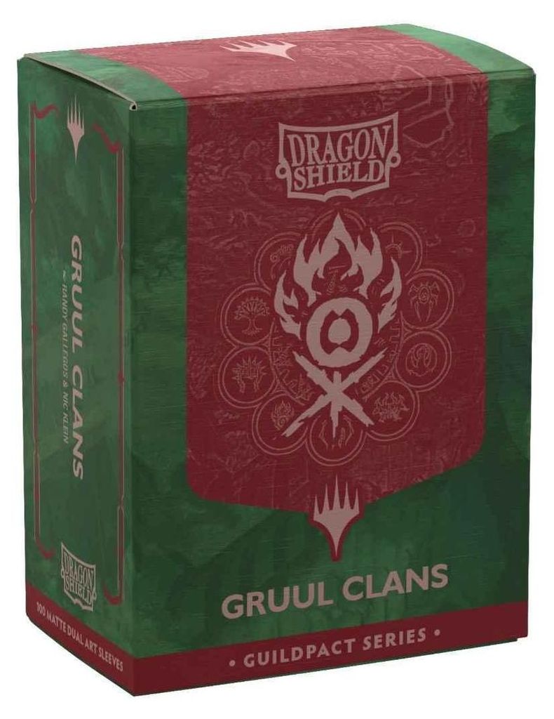Gruul Clans Dual Matte Art Sleeves – Guildpact, Produktbild 