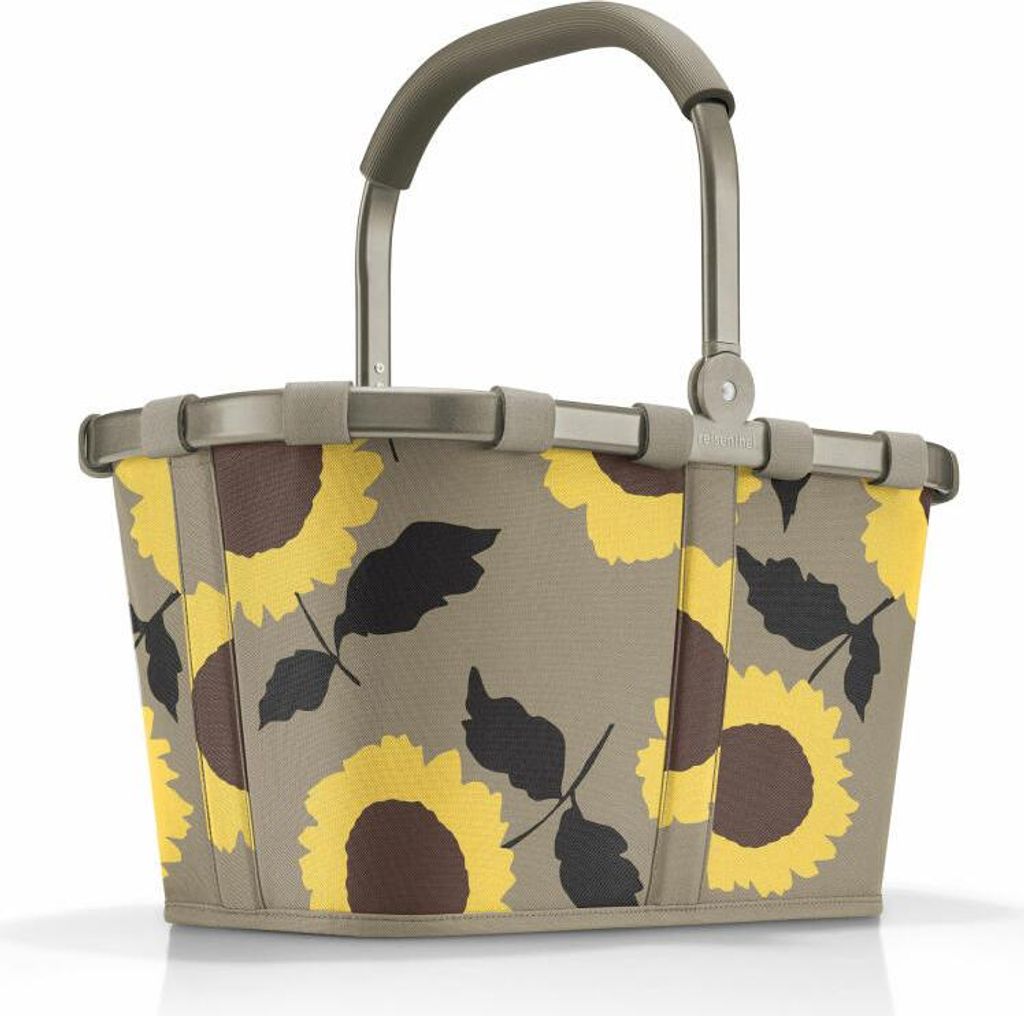 Reisenthel carrybag, Koszyk na zakupy, Szary, Żółty, Zdjęcie produktu 