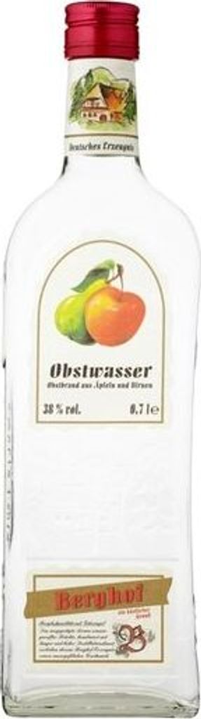 Berghof Obstwasser | 38 % vol | 0,7 l Produktbild 