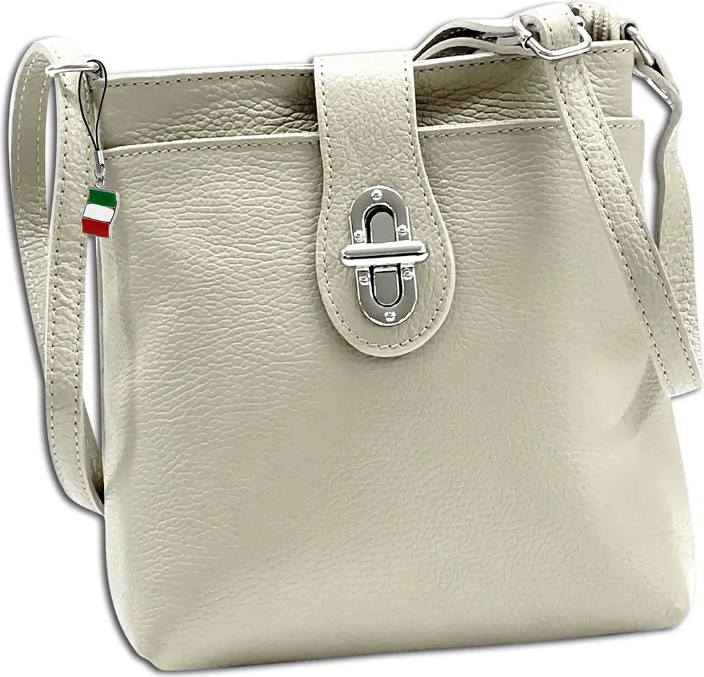 Florence borsa in pelle a tracolla beige OTF828I