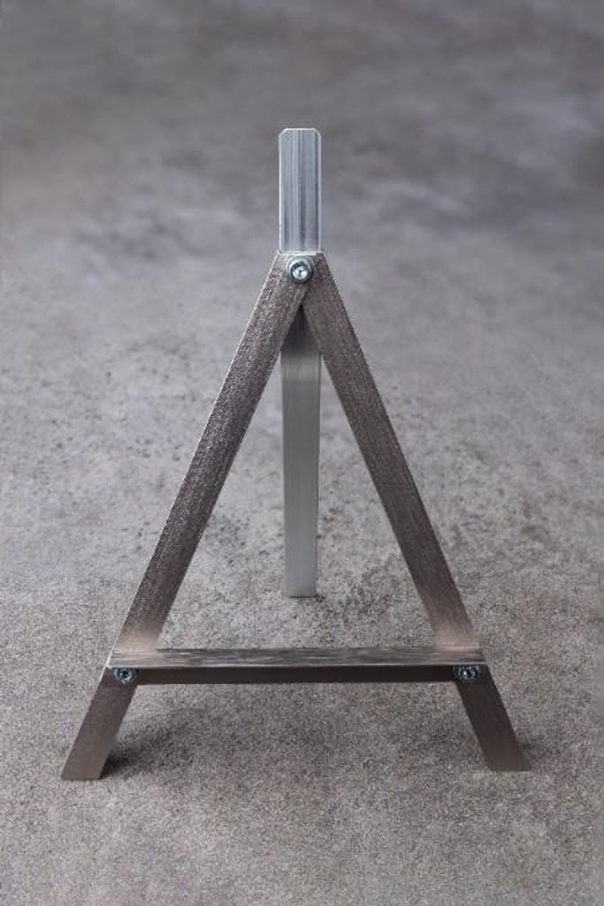 Platztellerständer - 30×30 cm (silber)