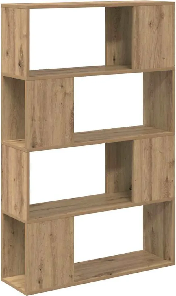 vidaXL Centro di intrattenimento Marrone 80 x 24 x 125 cm Materiale a base di legno