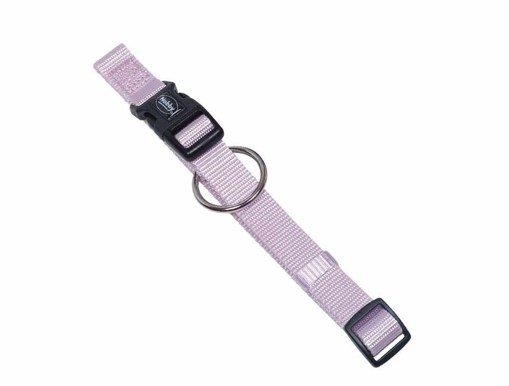 Nobby Halsband "Classic" flieder L: 50-65 cm; B: 25 mm