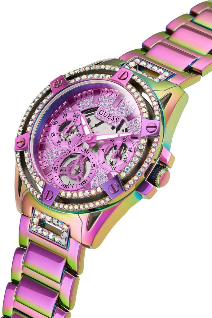Guess Damen Multifunkion Armbanduhr Queen mehrfarbig 40 mm Produktbild 7