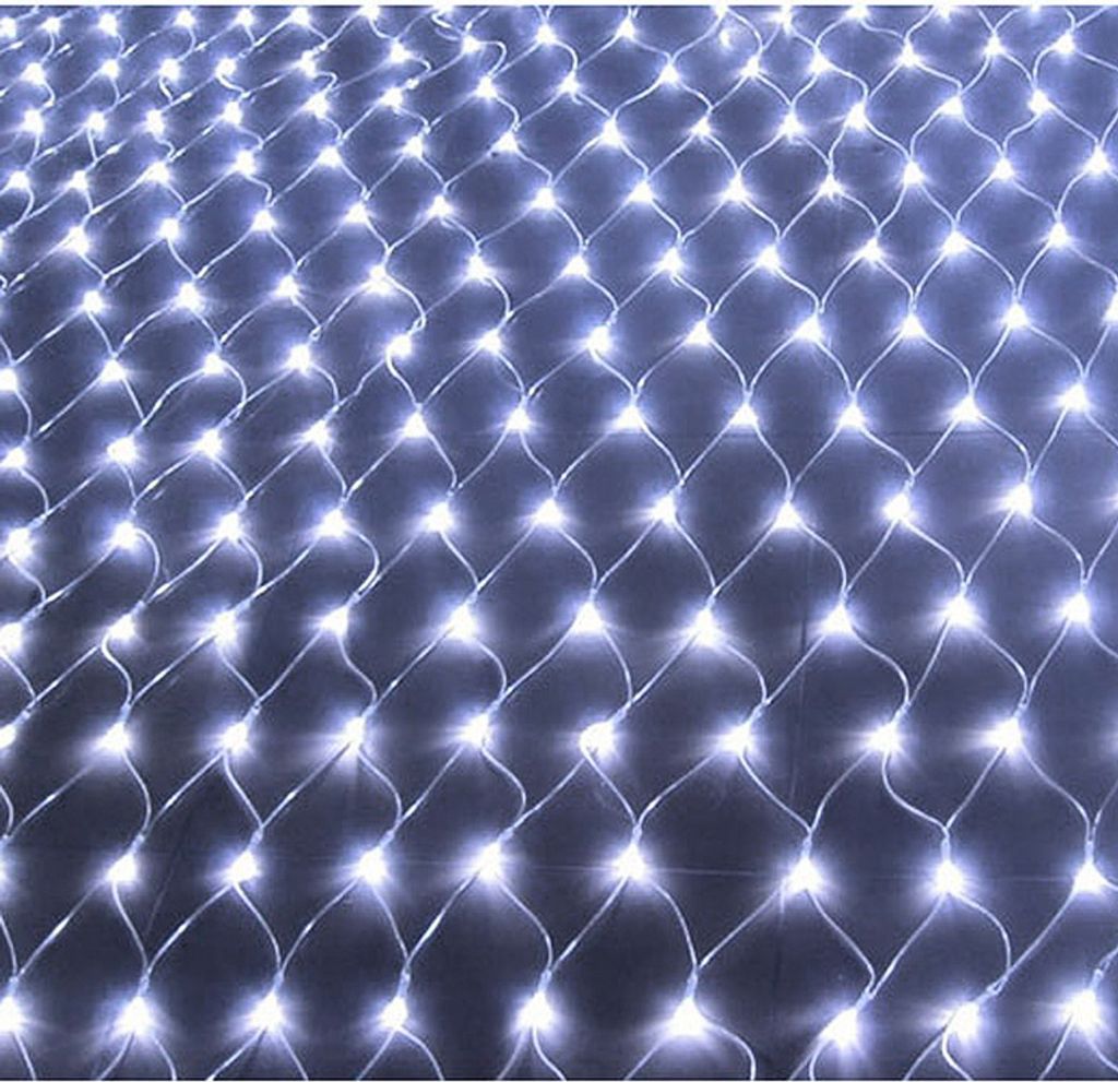 Jiubiaz LED Lichternetz Deko Lichtervorhang Produktbild 