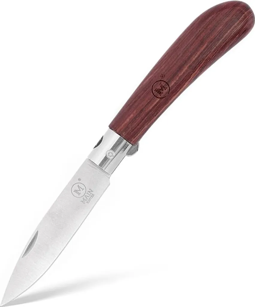 Couteau pliant MAIN 1201 : fini la rouille avec l'acier 440A et le bois