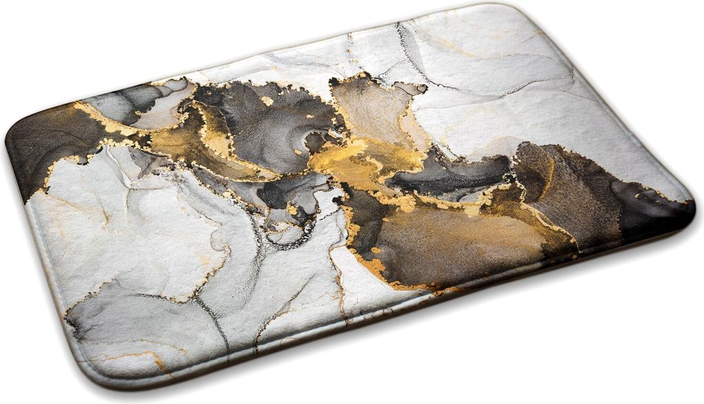 Teppich Teppich Wohnzimmer Schlafzimmer Modern - 75 cm x 45 cm - Abstrakte Kunst