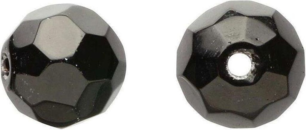 DEKA Glass Beads S Black