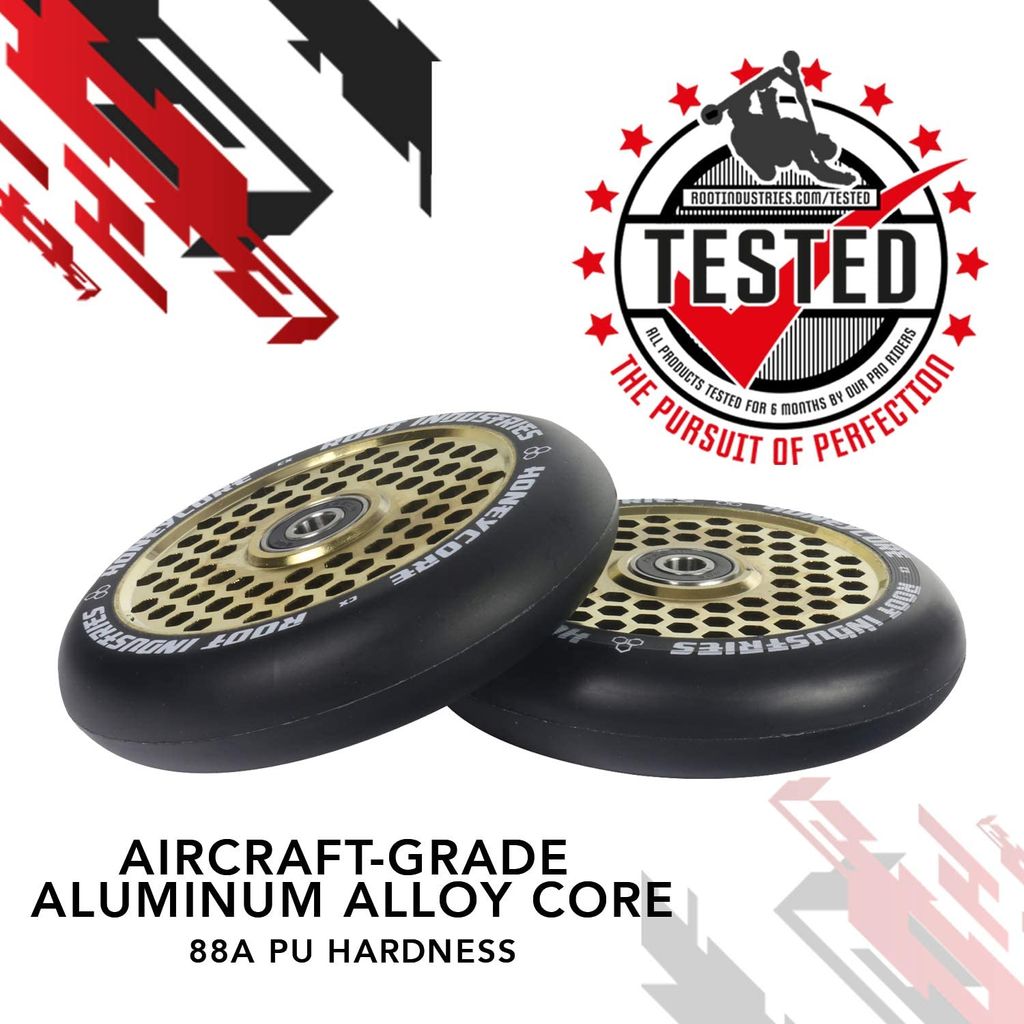 Para Rueda De Patinete De 120 Mm Con Luz Intermitente Fo | Envío Gratis
