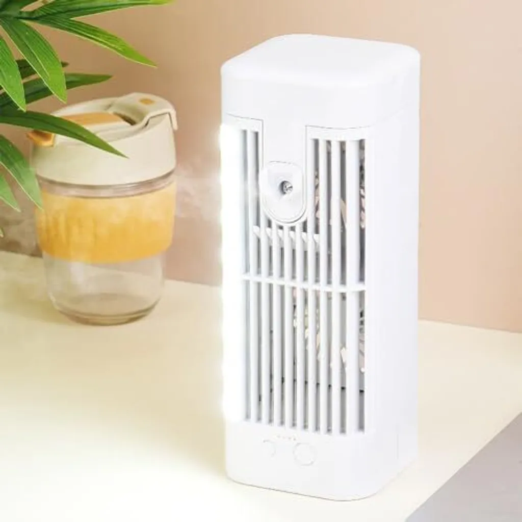 Raffreddatore d'Aria Portatile USB: Ventilatore 3 Velocità per Studio - 8