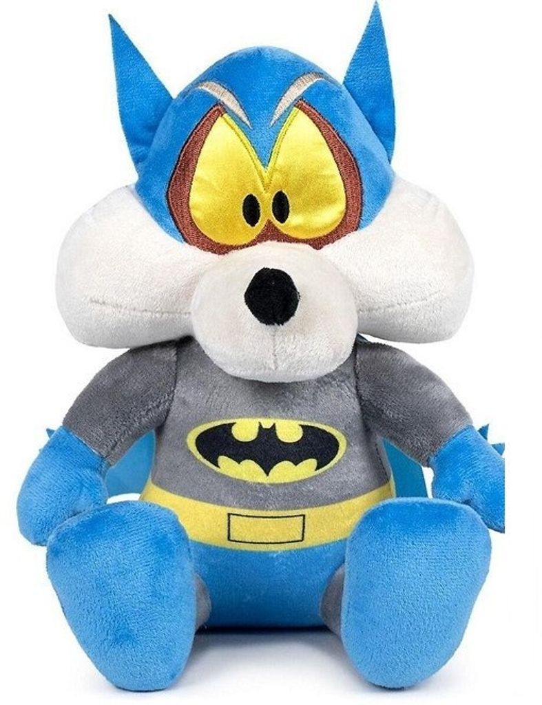 Wile E. Coyote Plüschtier 27 cm Looney Tunes Batman Superhelden Stofftier