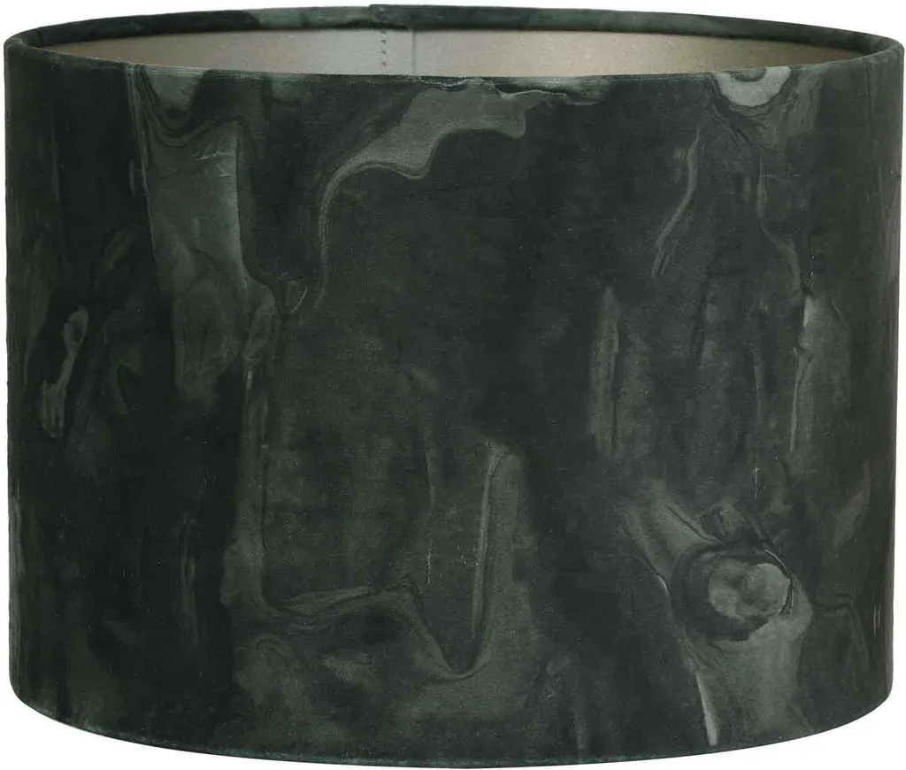 Light & Living Abat-jour MARMOR Vert Ø20x15cm pour Lampe de Table