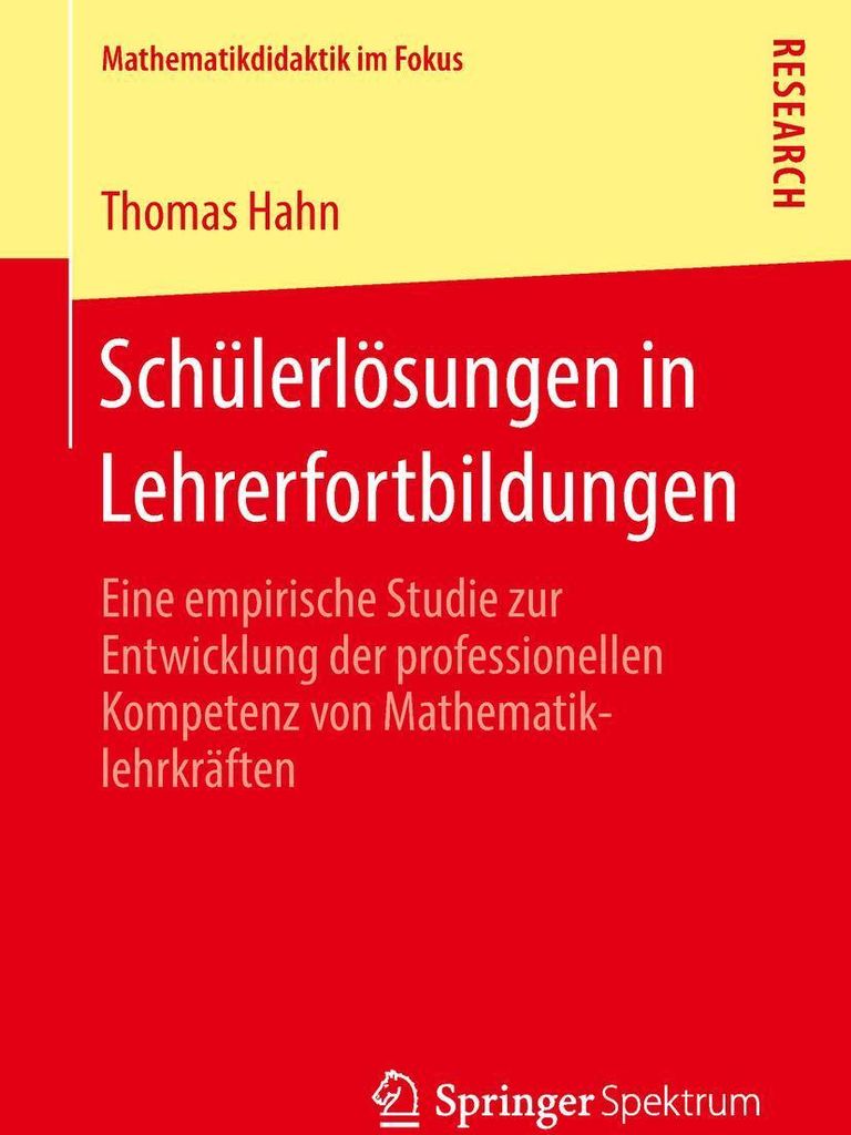 Schülerlösungen in Lehrerfortbildungen