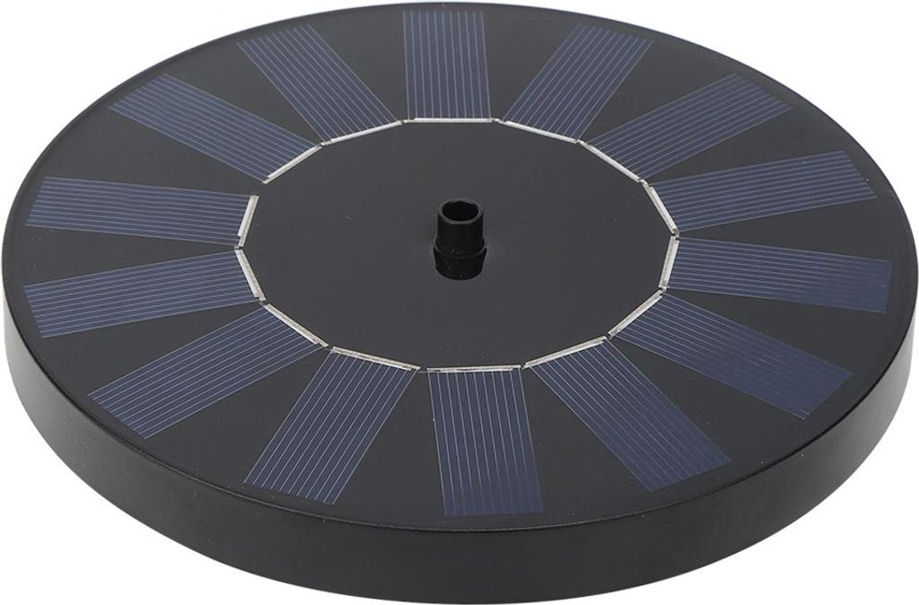 7V Outdoor Solarbetriebene Springbrunnenpumpe Geeignet für Gärten Vogelteiche Kleine Pools Dekoration