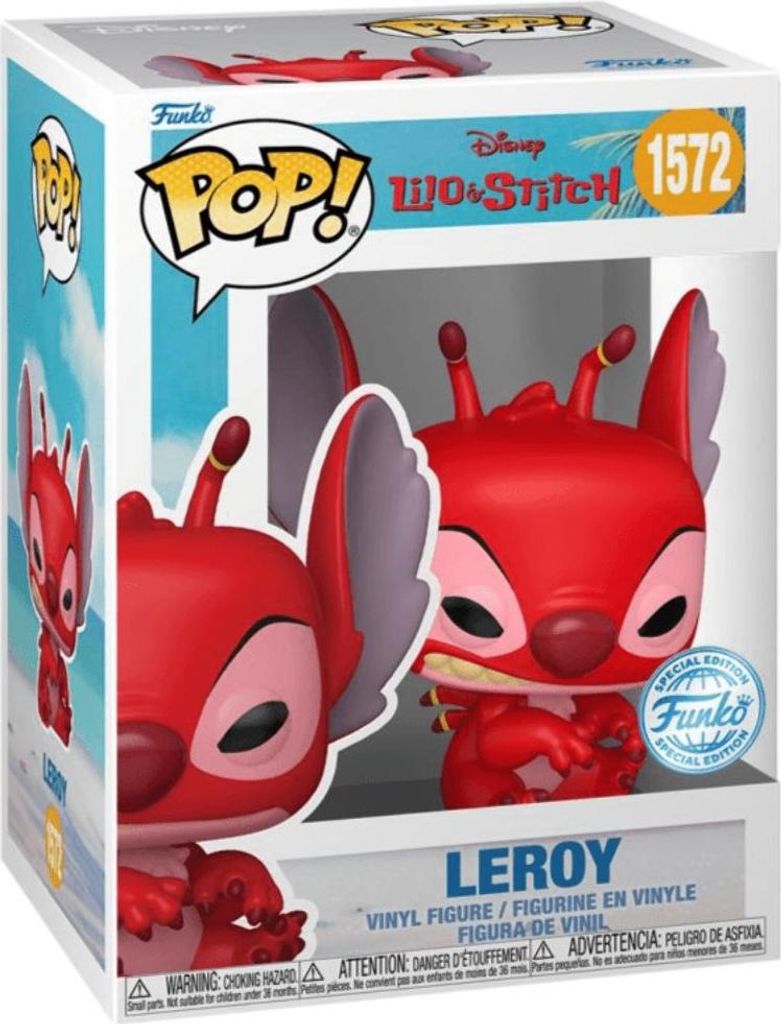 Figur Funko POP Lilo & Stitch 1572 Leroy Special Edition