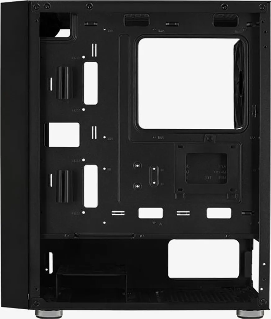 Case PC AeroCool Graphite Nero Vetro Temperato - Case Gaming ATX Pro - 9
