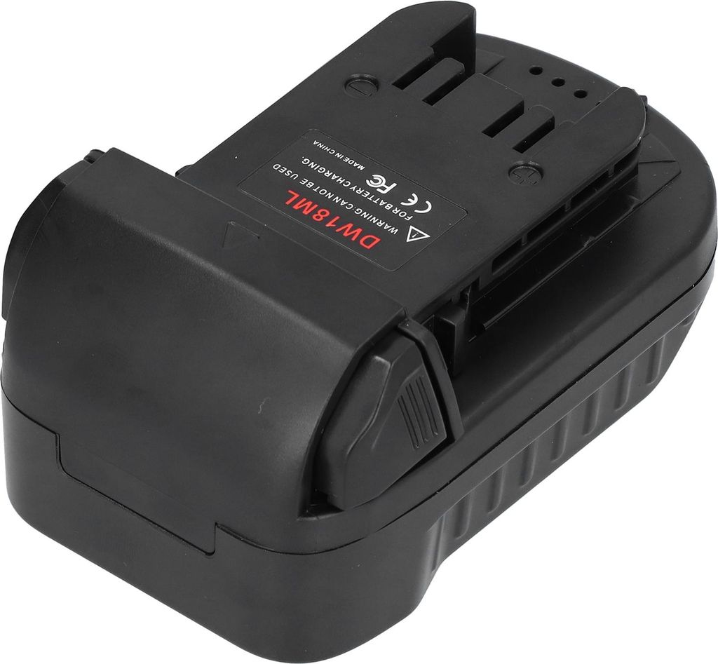 Fr DW18ML Battery Adapter Converter -Austausch fr Milwaukee 18V Lithium