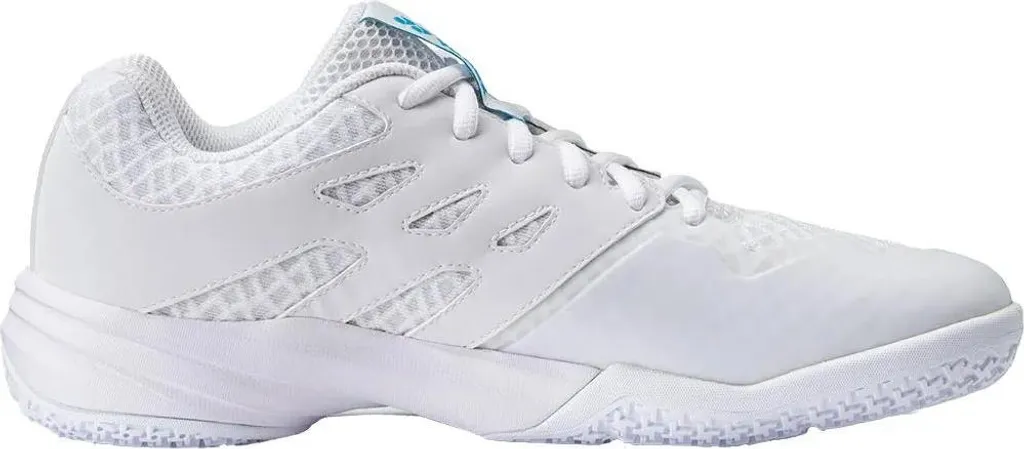 Baskets de Badminton Yonex Cascade Accel Blanc 40 pour Compétition Indoor