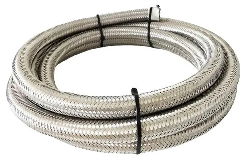 Tuyau de carburant haute pression en inox tressé résistant et durable