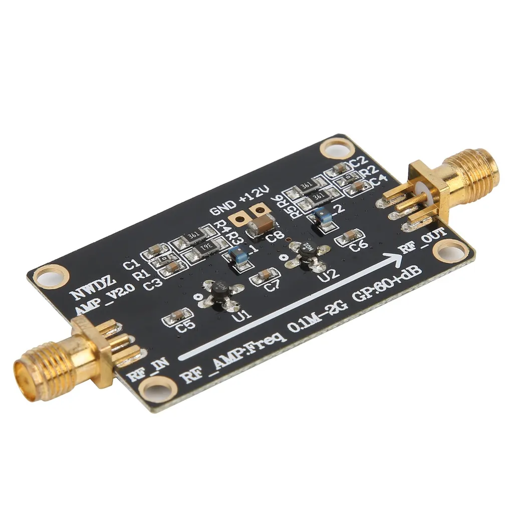 Module Amplificateur à Large Bande Gain Élevé pour Réception RF 2GHz - 6