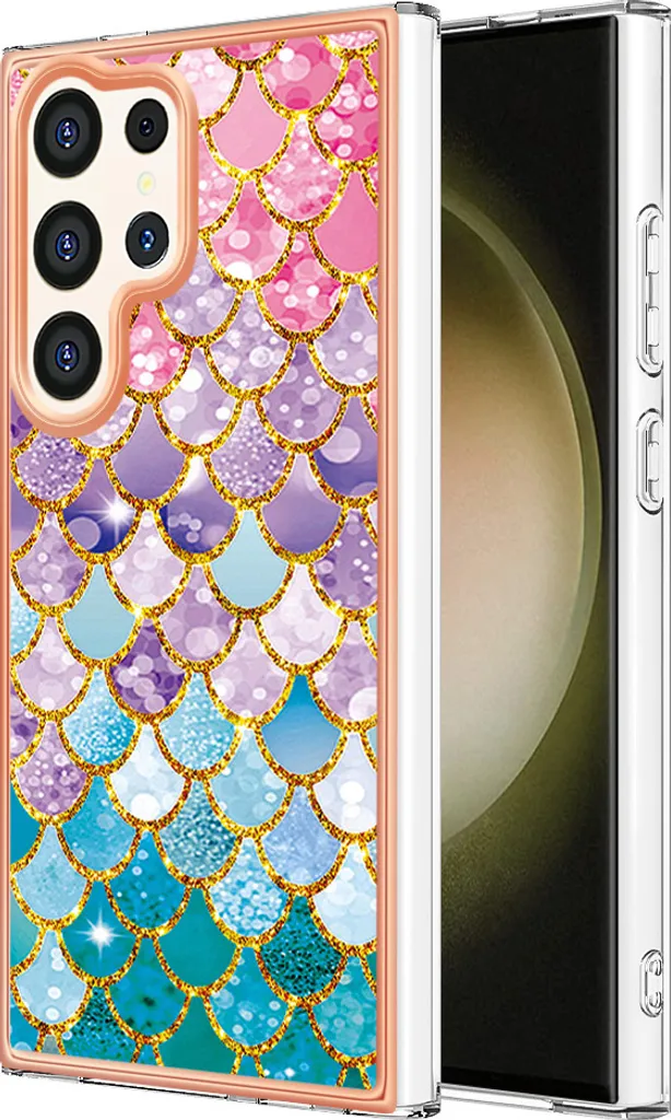 Custodia Morbida S24 Ultra Silicone TPU Fantasia - Comfort e Colore