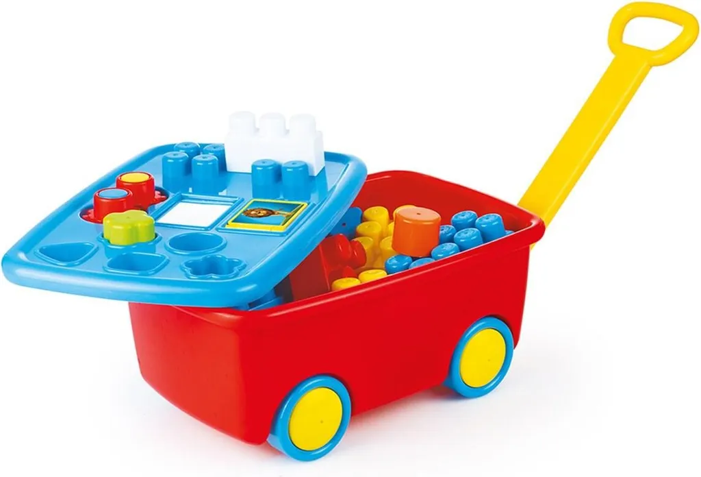 Fini le Désordre avec ce Chariot de Blocs de Construction Éducatif DOLU